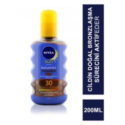 Nivea Sun Koruma&Bronzluk Bronzluk Arttırıcı & Koruyucu Güneş Yağı Gkf 30 200Ml