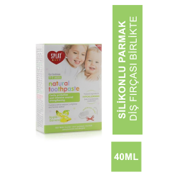 Splat Baby Apple+Banana 0-3 Yaş Diş Macunu 40ml + Fırçası (S.K.T 04-2024)