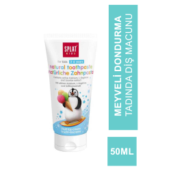 Splat Kids Natural Toothpaste Meyveli Dondurma Tadında 2-6 Yaş Diş Macunu 50ml (S.K.T 11-2023)