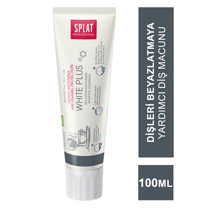 Splat White Plus İnovatif Diş Macunu 100ml Splat White Plus İnovatif Diş Macunu 100ml