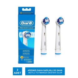 Oral-B Diş Fırçası Yedek Başlığı Precision Clean 2 adet
