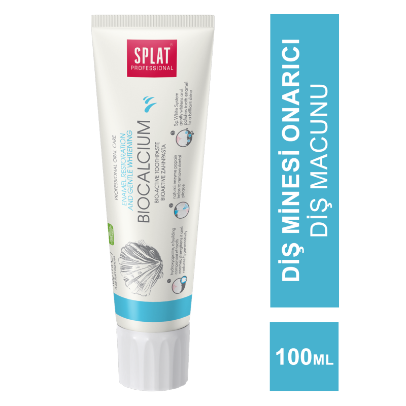 Splat Biocalcium Diş Macunu Diş Minesi Bakımı 100 ml Splat Biocalcium Diş Macunu Diş Minesi Bakımı 100 ml