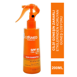 Cosmed Sun Essential High Protection Sprey Lotion Spf50 200ml