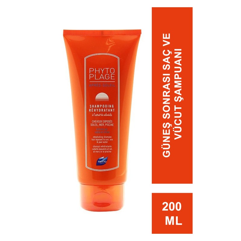 Phyto Phytoplage Güneş Sonrası Saç ve Vücut Şampuanı 200 ml Phyto Phytoplage Güneş Sonrası Saç ve Vücut Şampuanı 200 ml
