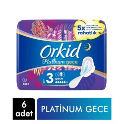 Orkid Platinum Comford Gece 6'li Ped