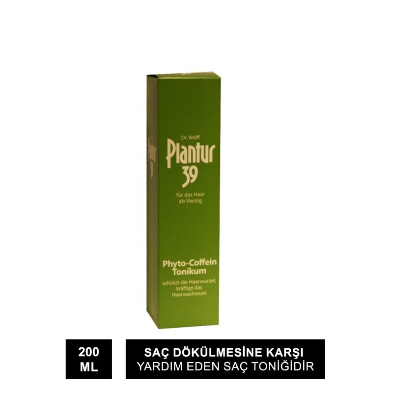 Plantur 39 Fito-Kafein Saç Bakım Toniği 200ml.