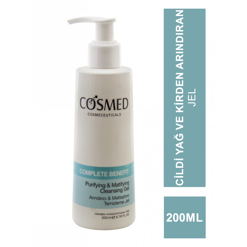 Cosmed Complete Benefit Temizleme jeli 200ml | TuruncuKasa Cosmed Complete Benefit Temizleme jeli 200ml | TuruncuKasa