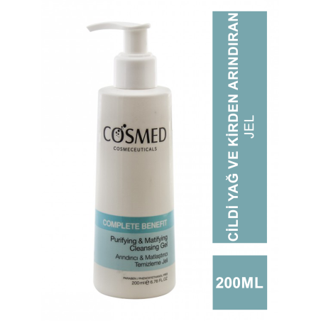 Cosmed Complete Benefit Temizleme jeli 200ml | TuruncuKasa