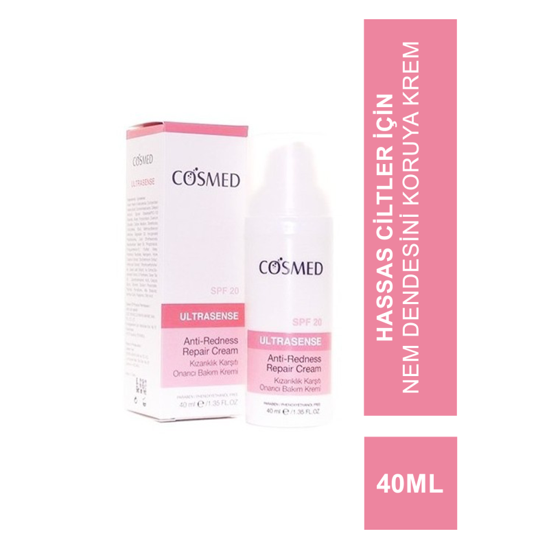 Cosmed Ultrasense Anti-Redness Repair Cream Spf20 40ml