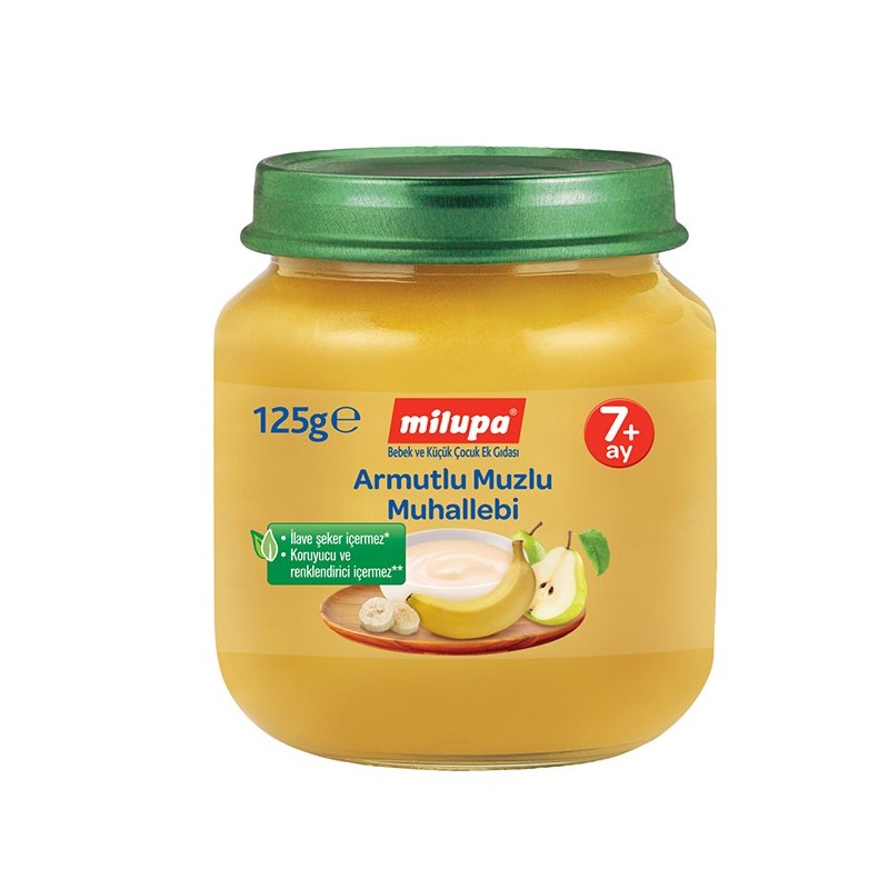 Milupa Armutlu Muzlu Muhallebi 125 gr Milupa Armutlu Muzlu Muhallebi 125 gr