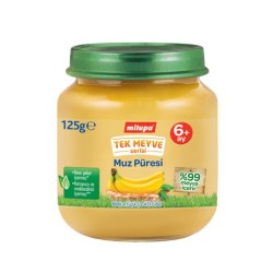Milupa Tek Meyve Muz Püresi 125g