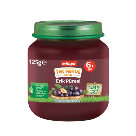 Milupa Tek Meyve Erik Püresi 125g
