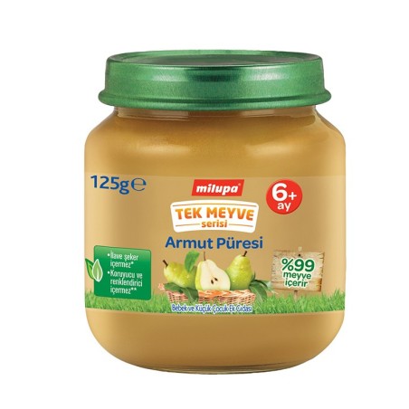 Milupa Tek Meyve Armut Püresi 125g