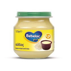 Bebelac Kavanoz Maması Sütlaç 125 gr
