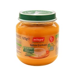 Milupa Sebze Çorbası Kavanoz Maması 125g