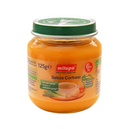 Milupa Sebze Çorbası Kavanoz Maması 125g