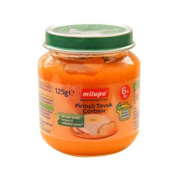 Milupa Pirinçli Tavuk Çorbası Kavanoz Maması 125g