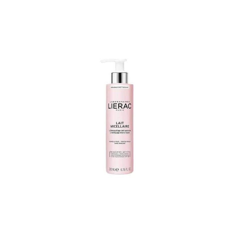 Lierac Double Cleansing Micellar Milk Face & Eyes 200 ml Lierac Double Cleansing Micellar Milk Face & Eyes 200 ml