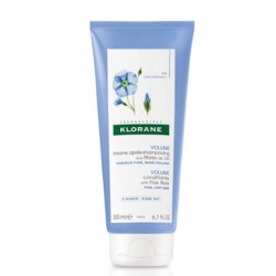 Klorane Keten Lifi İçeren İnce Telli Saçlar İçin Hacim Veren Saç Kremi 200ml