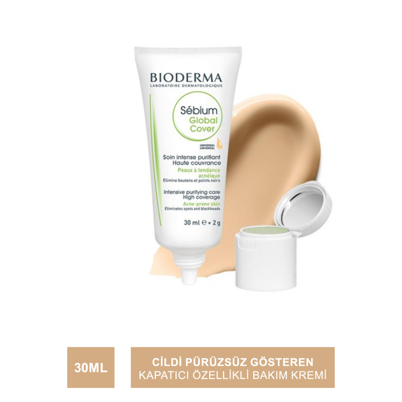 Bioderma Sebium Global Cover Creme 30 ml Bioderma Sebium Global Cover Creme 30 ml