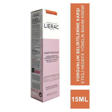 Lierac Dioptifatigue Re Energizing Gel Cream 15 ml