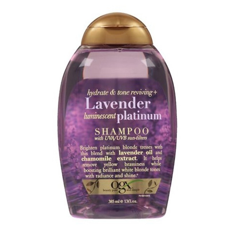 Organix Lavender Luminescent Platinum Shampoo 385ml
