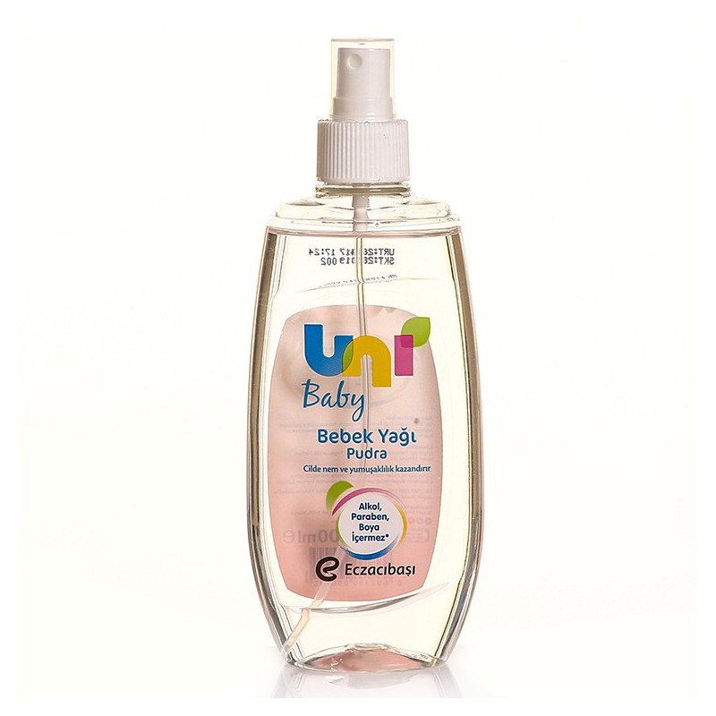 Uni Baby Bebek Yağı Pudra 200 ml Uni Baby Bebek Yağı Pudra 200 ml