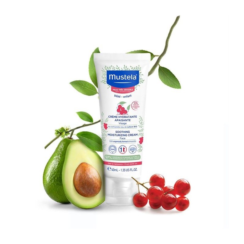 Mustela Soothing Moisturizing Cream 40 ml Çok Hassas Ciltler İçin Nemlendirici Mustela Soothing Moisturizing Cream 40 ml Çok Hassas Ciltler İçin Nemlendirici
