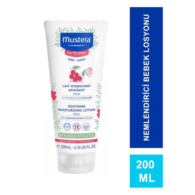 Mustela Soothing Moisturizing Lotion 200 ml Çok Hassas Ciltler İçin Nemlendirici Losyon Mustela Soothing Moisturizing Lotion 200 ml Çok Hassas Ciltler İçin Nemlendirici Losyon