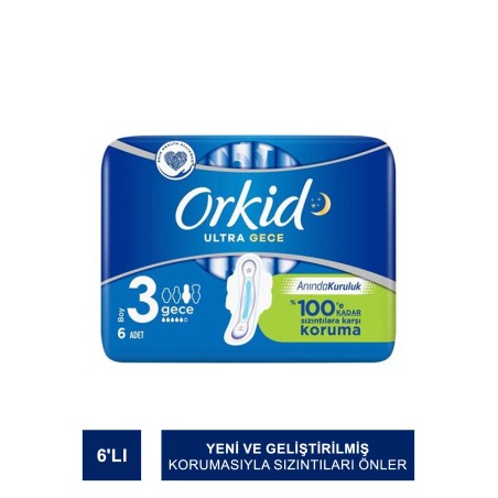 Orkid Ultra Gece 6'lı (S.K.T 11-2022)