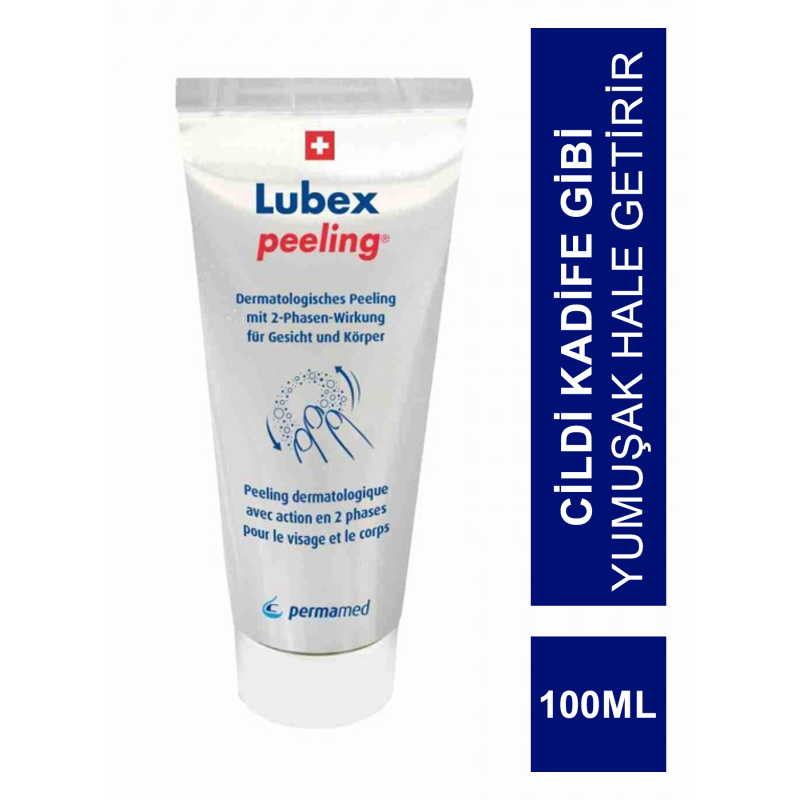 Lubex Yüz Ve Vücut Peeling 100 ml Lubex Yüz Ve Vücut Peeling 100 ml