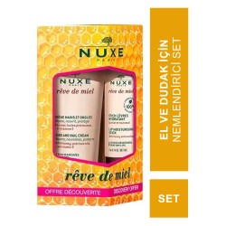 Nuxe Reve De Miel Creme Mains Et Ongles 30ml - Stick Levres 4gr