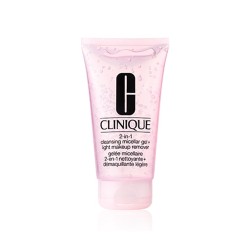 Clinique 2-in-1 Cleansing Micellar Gel + Light Makeup Remover 150ml
