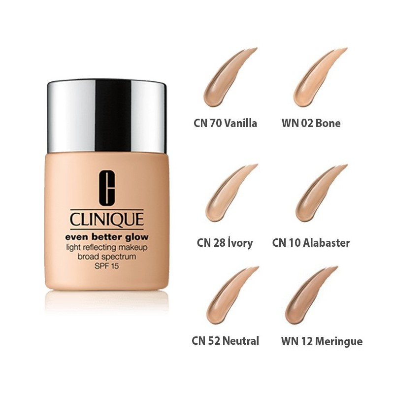 Clinique Even Better Glow Makeup Fondoten SPF 15 - 30ml Clinique Even Better Glow Makeup Fondoten SPF 15 - 30ml