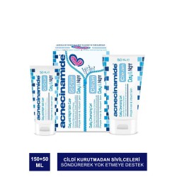 Acnecinamide Temizleyici Jel 150 ml + Jel Krem 50 ml - Öğrenci Paketi