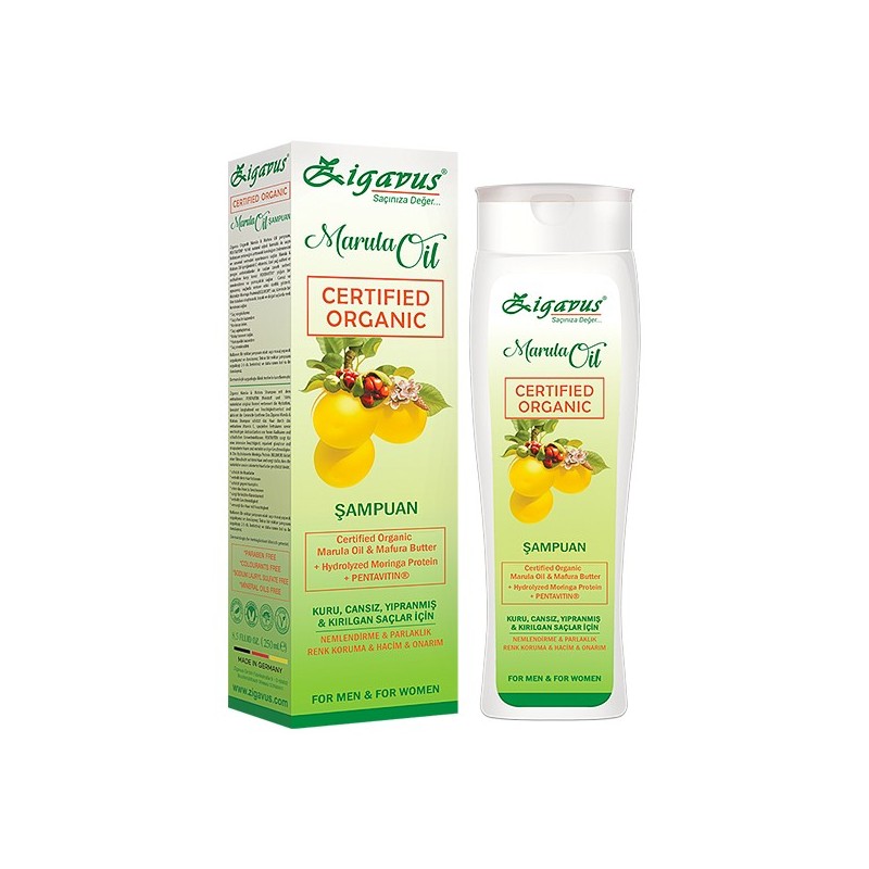 Zigavus Organik Marula Şampuanı 250ml