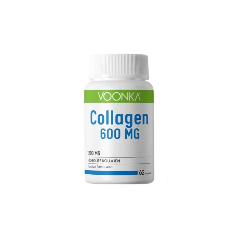 Voonka Collagen 600 Mg Takviye Edici Gıda 62 Kapsül Voonka Collagen 600 Mg Takviye Edici Gıda 62 Kapsül