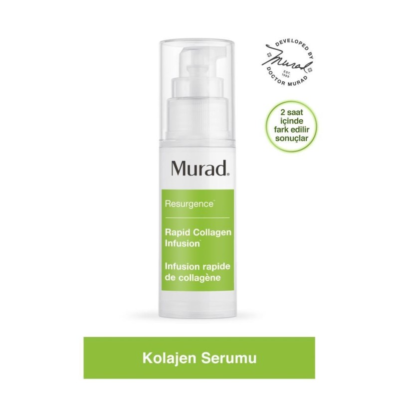 Dr.Murad Resurgence Rapid Collagen Infusion 30 ml Anında Sıkılaştırıcı Kolajen Serum Dr.Murad Resurgence Rapid Collagen Infusion 30 ml Anında Sıkılaştırıcı Kolajen Serum