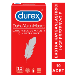 Durex Daha Yakın Hisset Prezervatif 10'lu