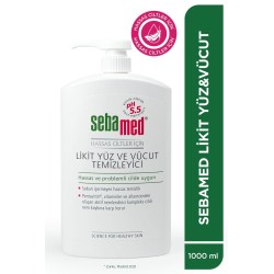 Sebamed Likit Yüz ve Cilt Temizleme Jeli 1000ml