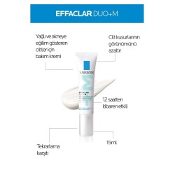 La Roche Posay Effaclar Duo Bakım Kremi 15ml + Effaclar Temizleme Jeli 50ml Tanışma Kiti