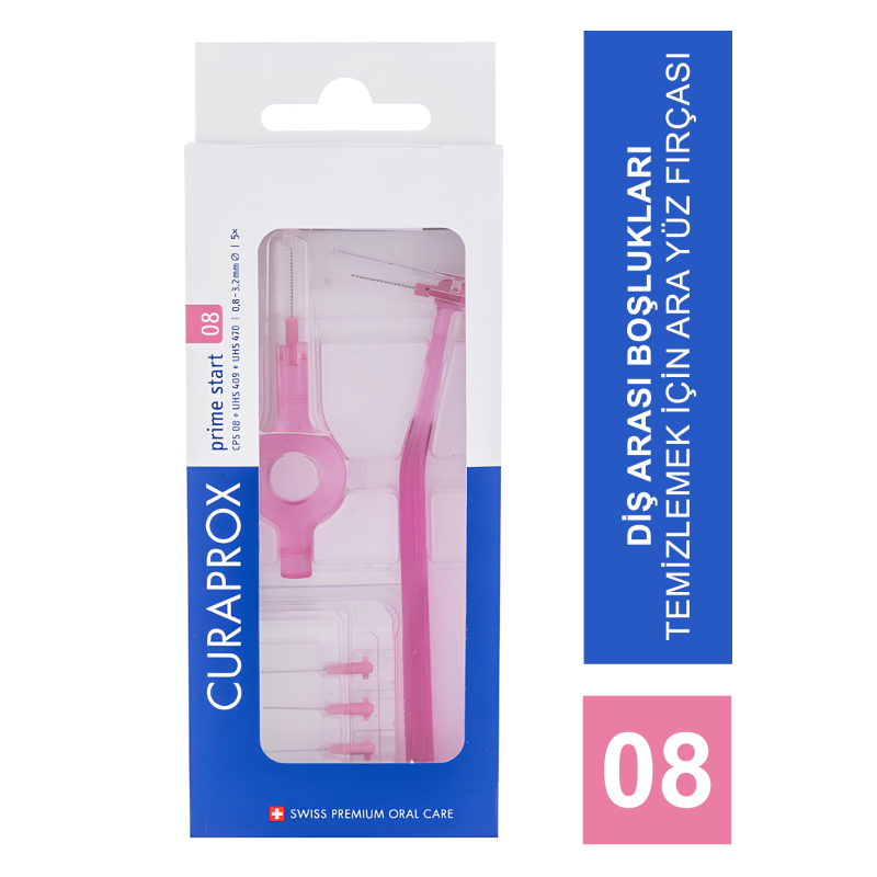 Curaprox Prime Start 08 Arayüz Fırçası Curaprox Prime Start 08 Arayüz Fırçası