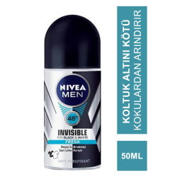 Nivea Deo Roll On Bay İnvısıble Black&Whıte Fresh 50 ml