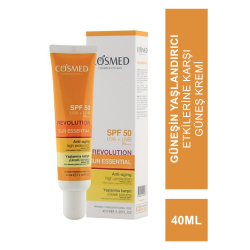 Cosmed Sun Essential Revolution SPF50 40ml - Yaşlanma Karşıtı Güneş Kremi