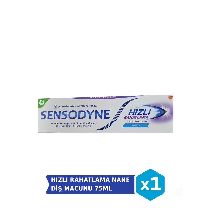 Sensodyne Hızlı Rahatlama Diş Macunu 75ml