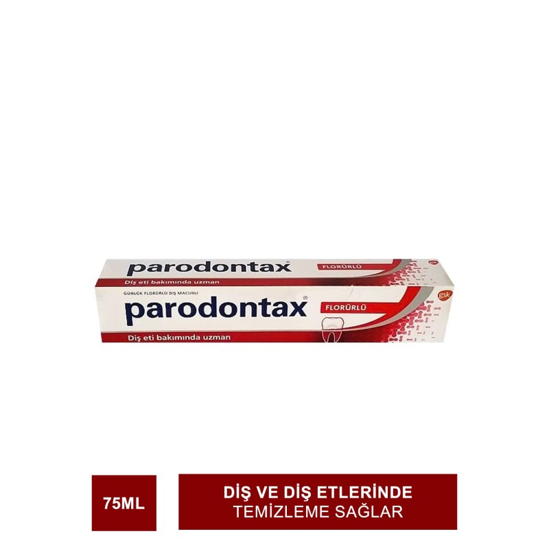 Parodontax Florürlü Diş Macunu 75 ml. (S.K.T 11-2023)