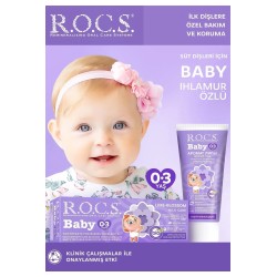 Rocs Baby Ihlamur Özlü 0-3 Yaş Diş Macunu 35ml