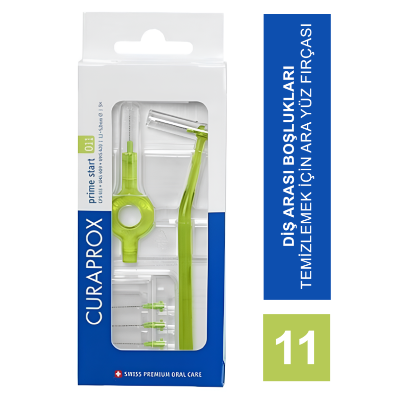Curaprox Prime Start CPS 011 Arayüz Fırçası Curaprox Prime Start CPS 011 Arayüz Fırçası