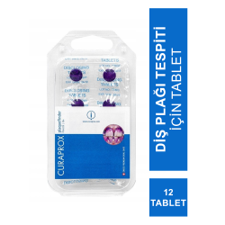 Curaprox Diş Plağı Tespit 12 Li Tablet
