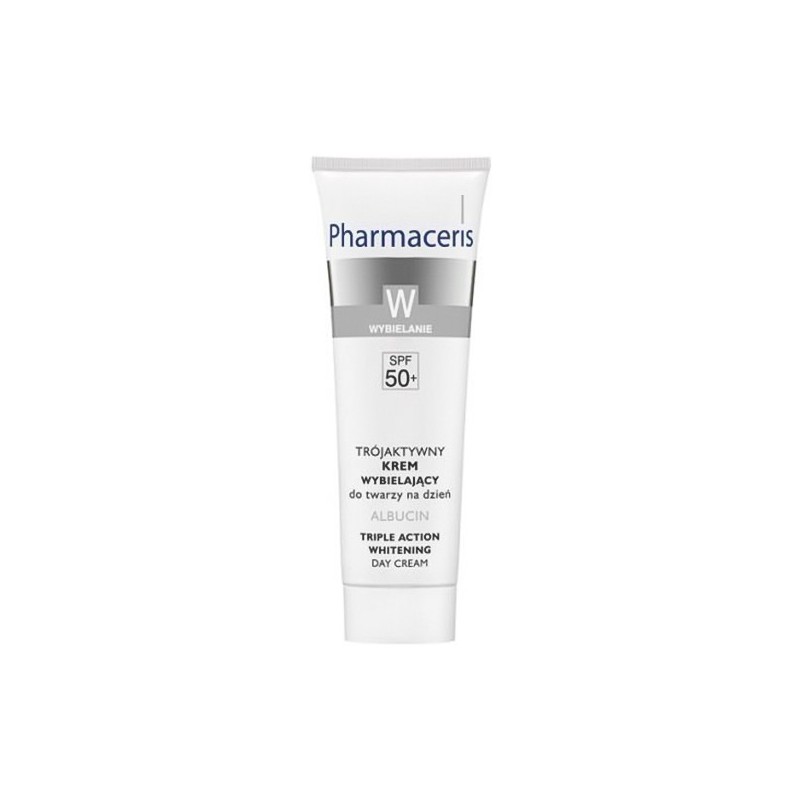 Pharmaceris W - Albucin Triple Action Whitening Day Cream Spf50 - 30ml Pharmaceris W - Albucin Triple Action Whitening Day Cream Spf50 - 30ml